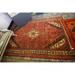 Afghan Medallion Rug - 10'5" long 6'8" wide