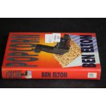 Elton [Ben], Popcorn, signed first edition