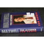 Bower [Tom], Maxwell The Outsider, signed first edition