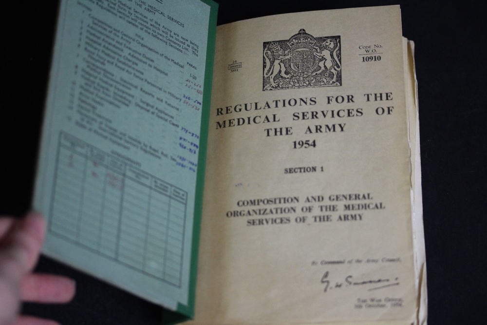 Regulations for the Medical Services of The Army 1954, annotated - Image 2 of 2