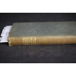 British Almanac 1843, published by Charles Knight, green cloth bound