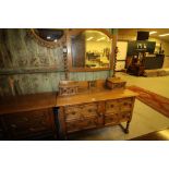 Oak 1930s dressing table