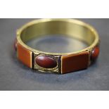 Vintage gilt metal bangle