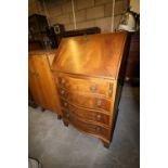 'Reprodux' serpentine small bureau