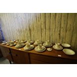 Poole Pottery 'Broadstone' pattern dinner & tea wares