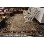 Persian Shiraz carpet (3.8 x 1.9)