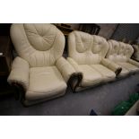 3-piece suite - 3-seater sofa, 2-seater sofa & armchair