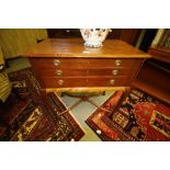 Thomas Ross & Sons mahogany canteen Chest vacant