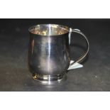 Falstaff silver plated tankard