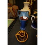 Wetheriggs pottery jug, vase, mug