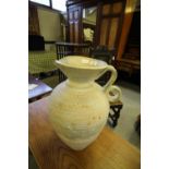 Large decorative jug of Romanesque style