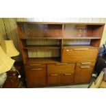 Large 1970's teak room divider