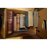 Box of mixed books inch Chambers Journal 1855