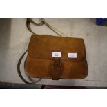 Leather traders bag