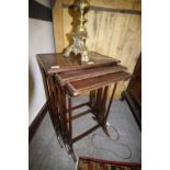 19th Century mahogany nest of tables