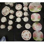 Royal Albert 'Blossom Time' tea wares & 'Chatsworth' tea wares