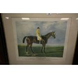 2 vintage Horse Prints