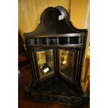 Late Victorian Ebonised Corner Bracket