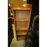 Oak Shutter Filing Cabinet