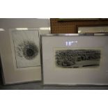 Dave Robinson - photo on art paper Gerbera and one other photo