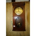 1940s oak clock