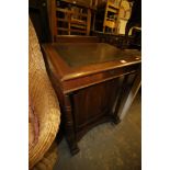 Repro Leather Topped Desk