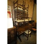 Oak Refectory Table and 6 chairs