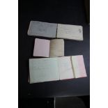 2 autograph books one war time poems