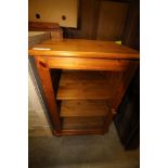 Pine Glass Fronted Cabinet