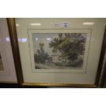 Early 19th C Watercolour - Sussex Trade c 1800, later framed, purchased from Abbott & Holder 2003