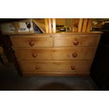 Stripped Pine Large 2/2 Chest/Base