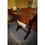 Victorian work table