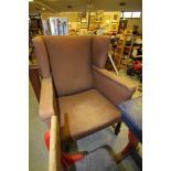 Gents Wing Back Armchair (1900's)