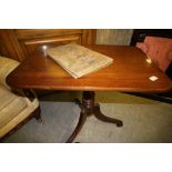 Regency mahogany tripod table