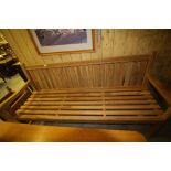 Park Bench - 4 Seater, solid teak