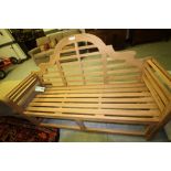 Lurchin Garden Bench - solid teak