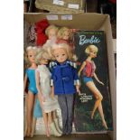 Box of 1960's Sindy/Barbie incl original Barbie Box & Lady Penelope doll