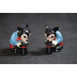 2 vintage Mickey Mouse models