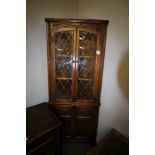 Oak Corner Cupboard