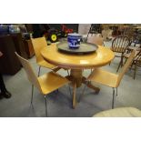 Table & 4 laminate Chairs