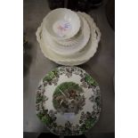 Quantity of Spode Jewel China in "Billingsley Rose" design & other Spode