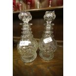 Pair of Decanters