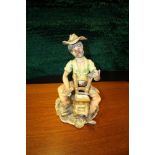 Capodimonte tramp figure