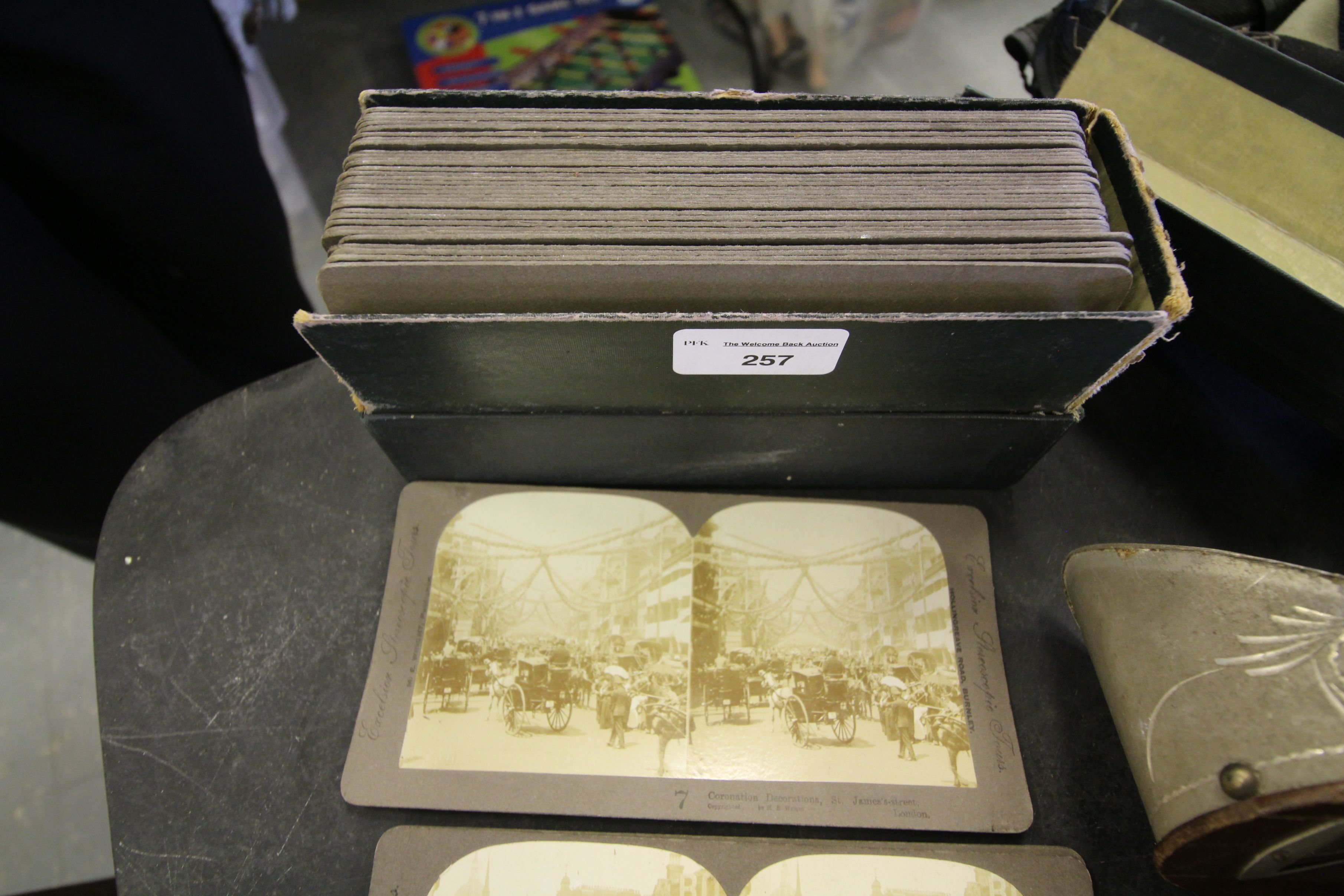 Stereoscopic viewer and cards - Image 2 of 2