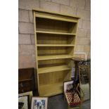 Modern Oak Effect Bookcase