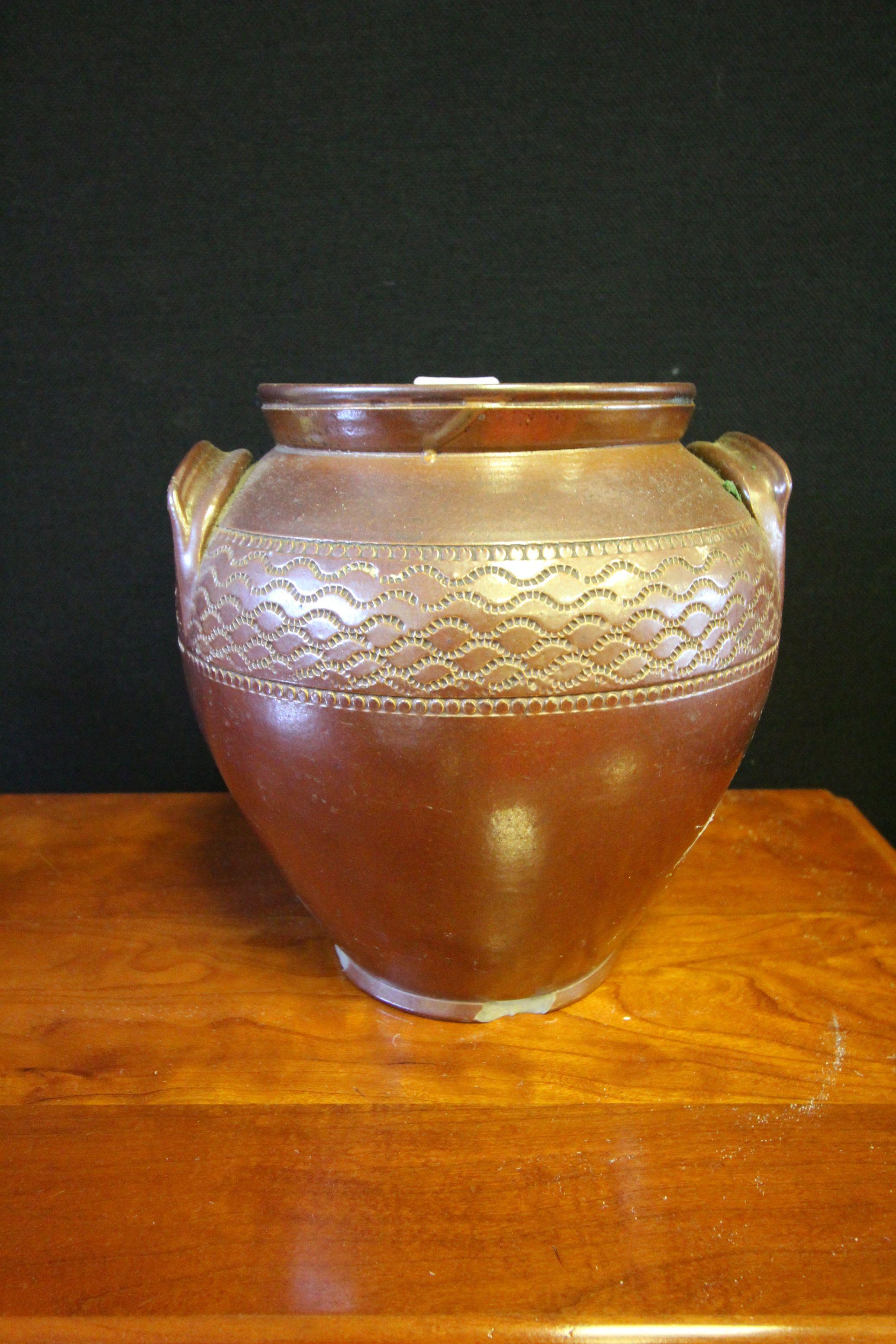 Stoneware Urn/Crock