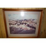 Photograph - Abraham's Matterhorn, framed