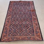 Bidjar style hand woven runner, 288cm x 171cm Note: free delivery available within 30 miles of