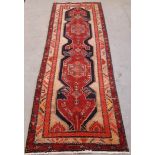 Anatolian style hand woven runner, 305cm x 109cm Note: free delivery available within 30 miles of