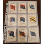 Set of 48 Kensitas Cigarettes silk British Empire cigarette cards